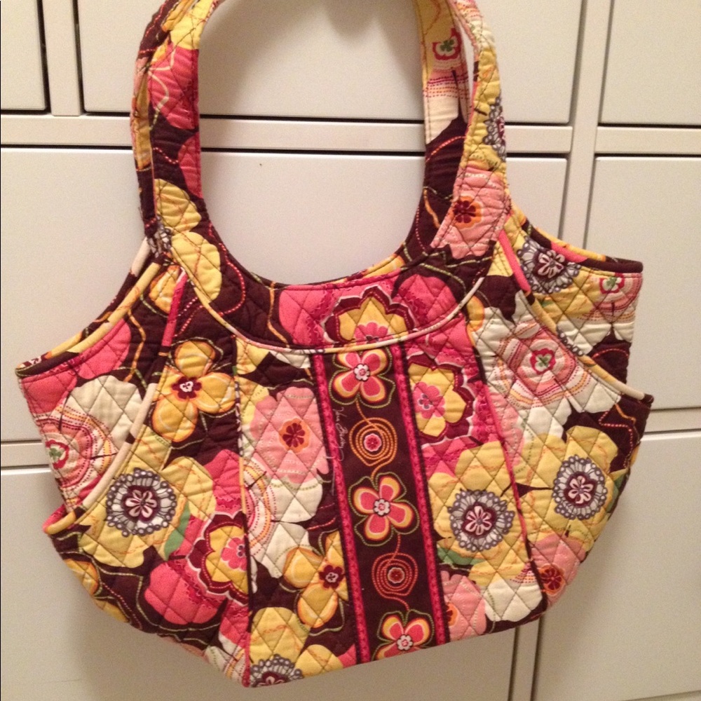Vera Bradley Buttercup floral design shoulder bag